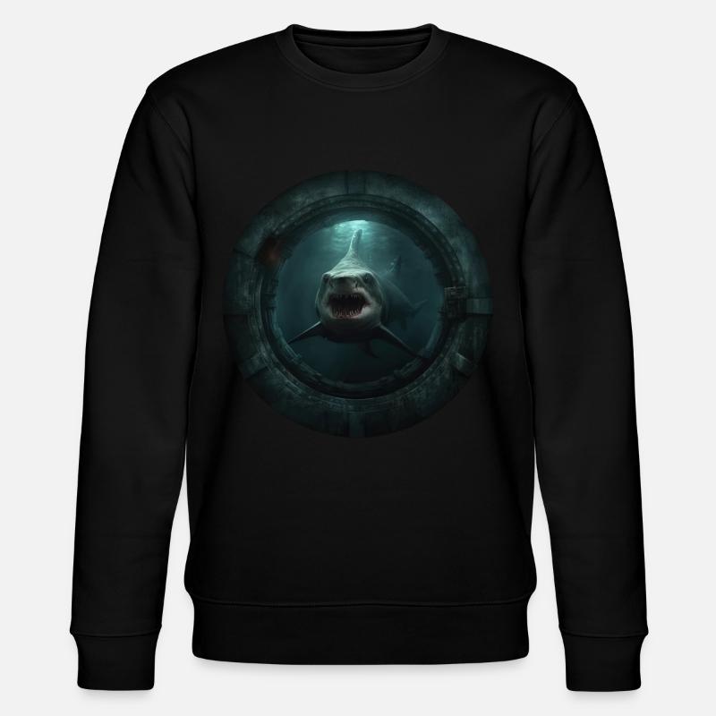 Requin - Sweat bio CHANGER Stanley/Stella Unisexe - noir