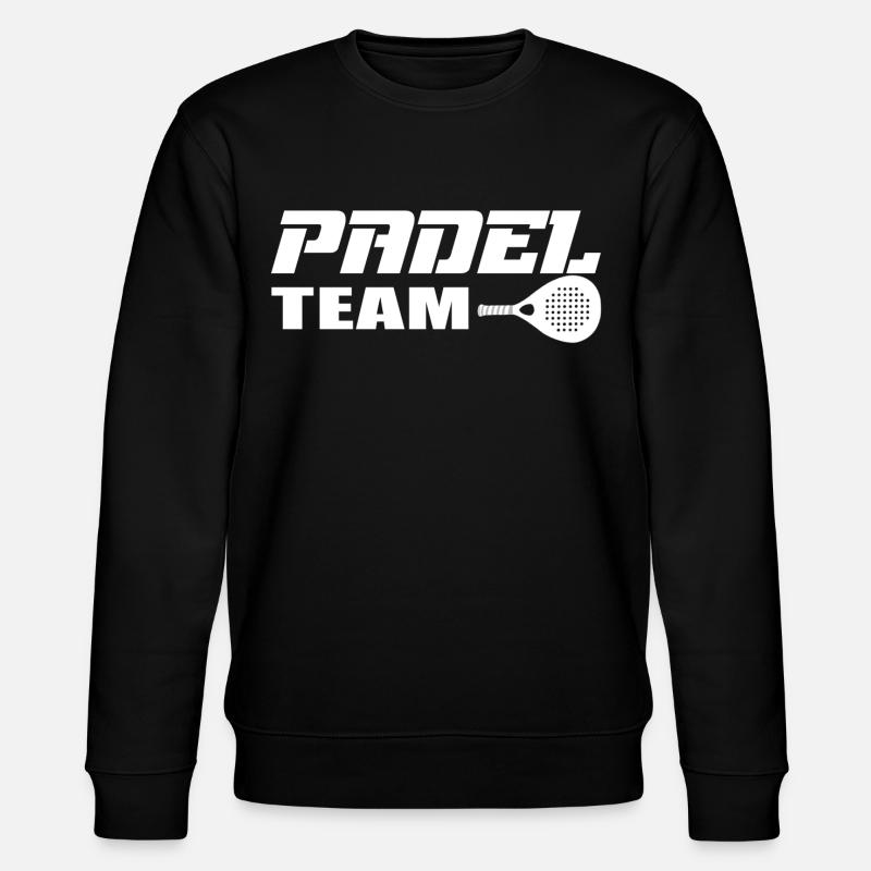 L’équipe Padel - Sweat bio CHANGER Stanley/Stella Unisexe - noir