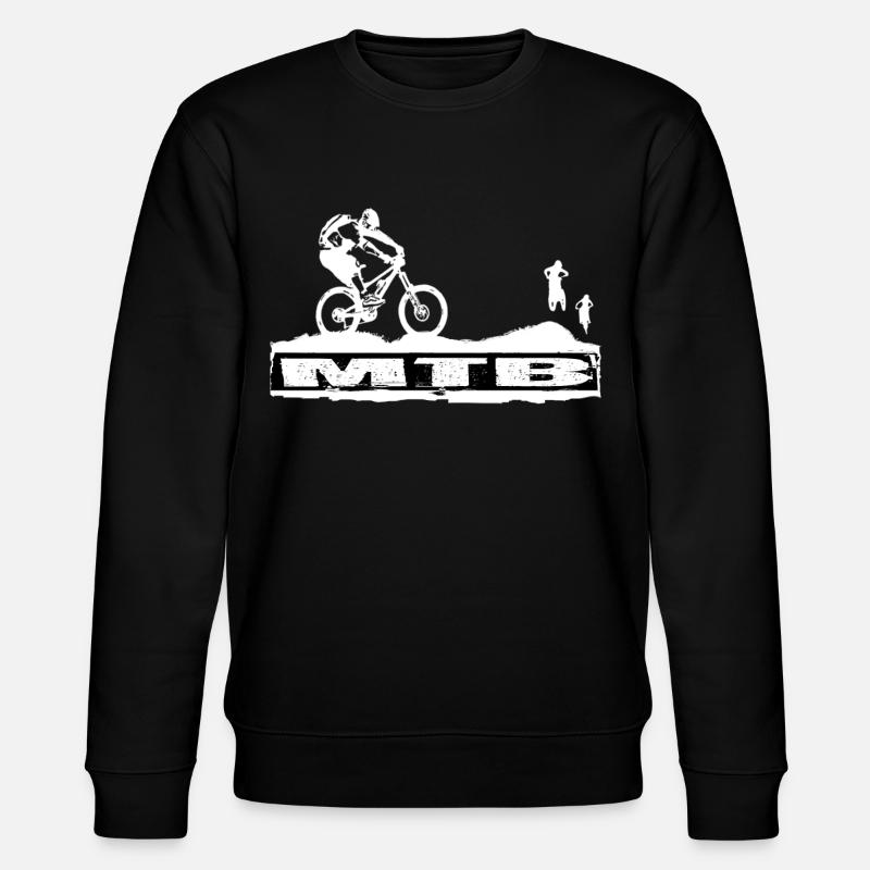 MTB Bike - Stanley/Stella Unisex Bio-Sweatshirt CHANGER - Schwarz