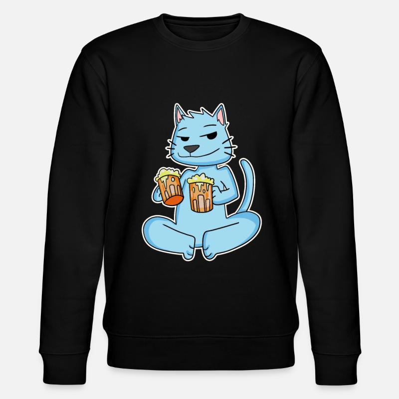 Chat à la bière - Sweat bio CHANGER Stanley/Stella Unisexe - noir