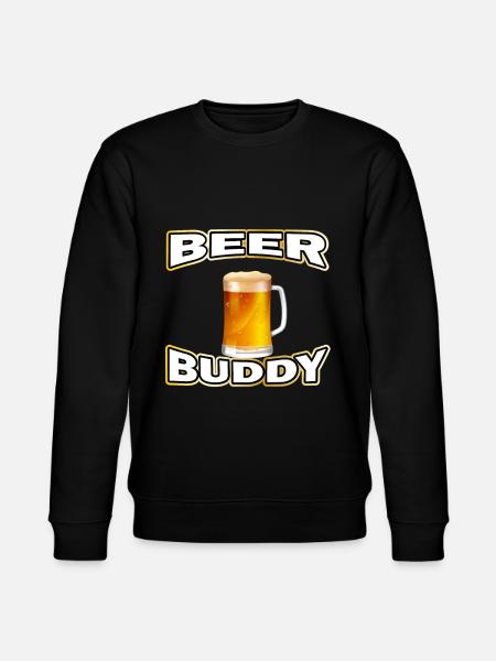 Beer Buddy Beer Mug - Stanley/Stella CHANGER Unisex Organic Sweatshirt - black