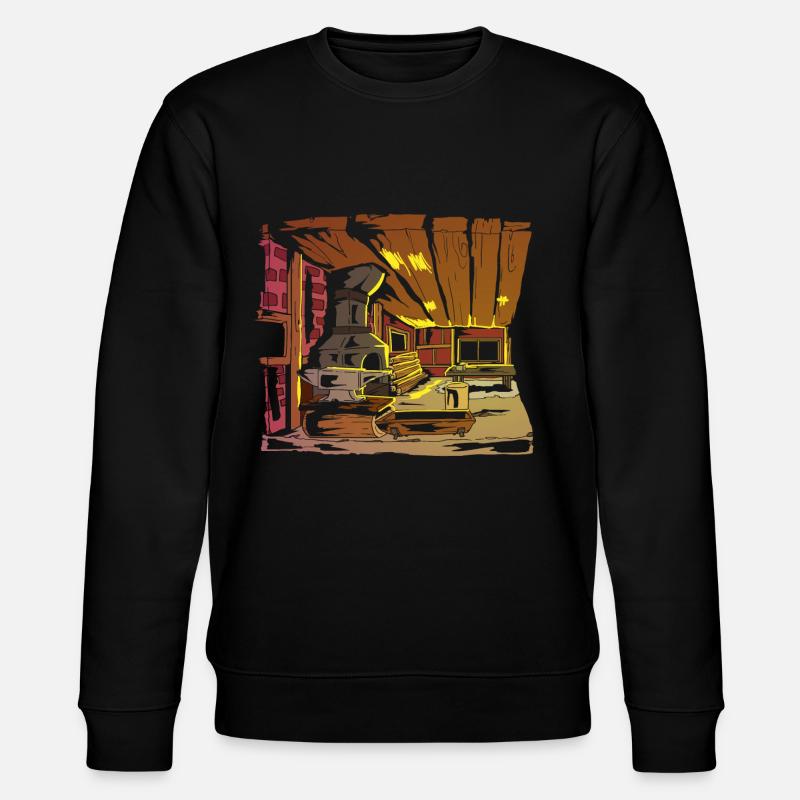 Blacksmith Blacksmith Handmade Forge Forge - Stanley/Stella CHANGER Unisex Organic Sweatshirt - black