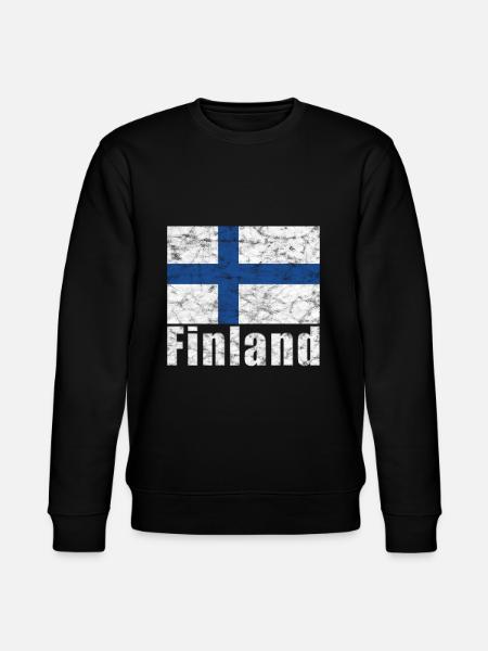 Drapeau finlandais - Sweat bio CHANGER Stanley/Stella Unisexe - noir