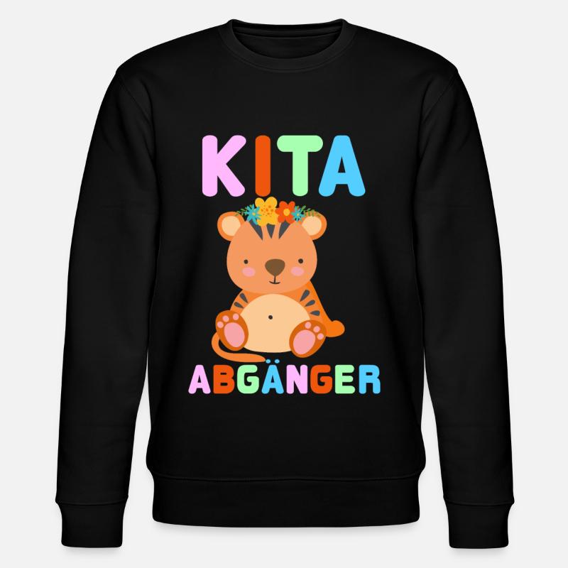 Schulanfang Erste Klasse einschulung - Stanley/Stella Unisex Bio-Sweatshirt CHANGER - Schwarz