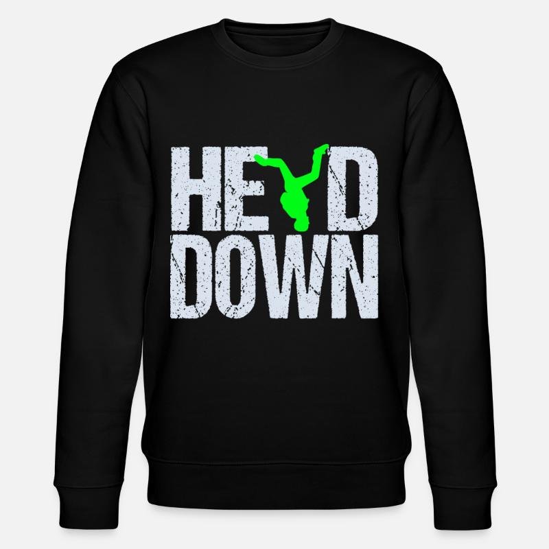 Skydiving, Skyive, Freefly, Fallschirm - Stanley/Stella Unisex Bio-Sweatshirt CHANGER  - Schwarz