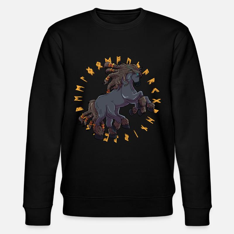 Sleipnir Le cheval d'Odin Viking - Sweat bio CHANGER Stanley/Stella Unisexe - noir