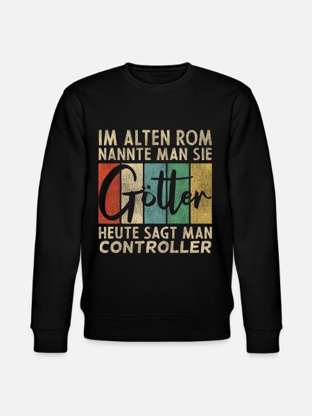 Lustige Controller Sprüche - Stanley/Stella Unisex Bio-Sweatshirt CHANGER - Schwarz