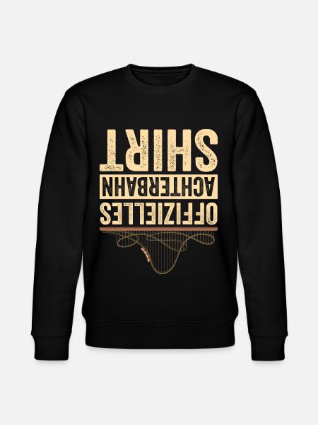 Achterbahn Freizeitpark Kirmes Vergnügungspark - Stanley/Stella Unisex Bio-Sweatshirt CHANGER  - Schwarz