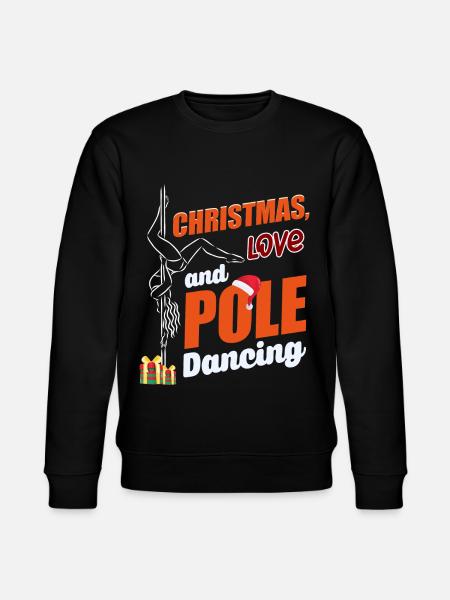 PoledancDancer, Pole Dancing Noël Love - Sweat bio CHANGER Stanley/Stella Unisexe - noir