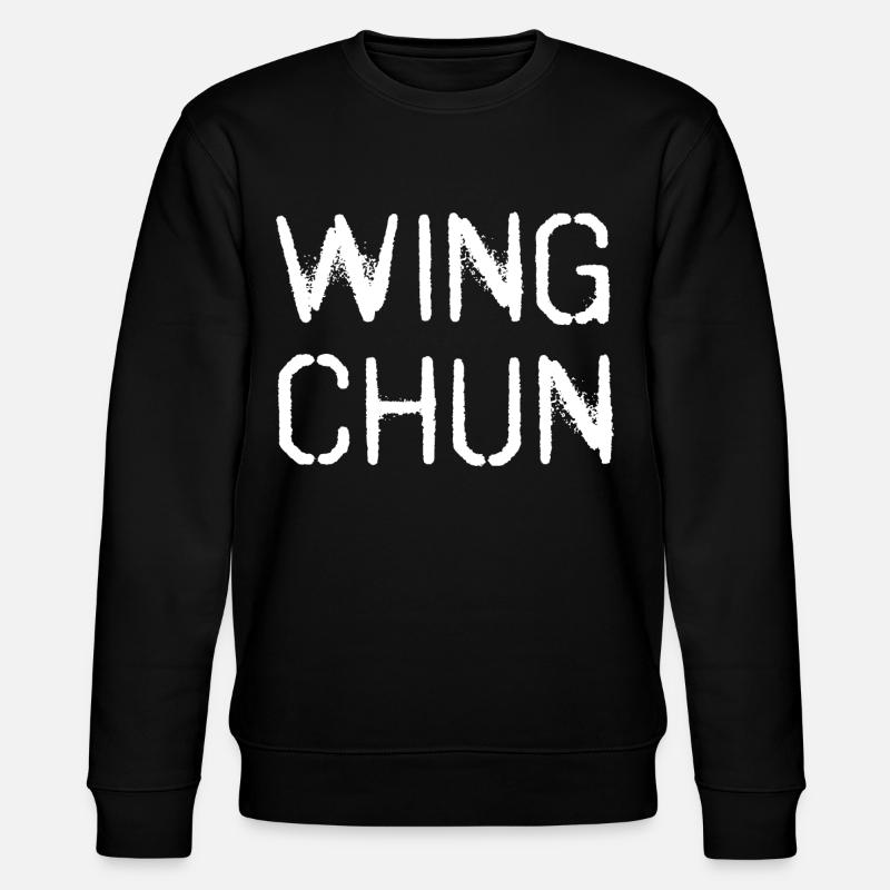 Wing Chun WingTsun Wing-tsun - Stanley/Stella Unisex Bio-Sweatshirt CHANGER - Schwarz