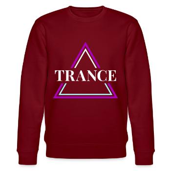Trance House Party EDM Festival Goa Electro Rave - Sweat bio CHANGER Stanley/Stella Unisexe - bordeaux - Devant - Nik (191cm) & Marisol (170cm)