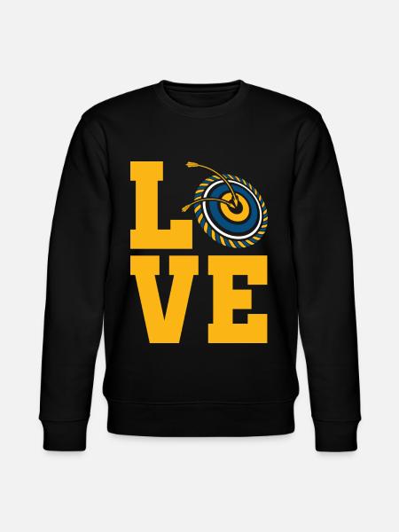 Archery Archery Archery Arrow Arrow - Stanley/Stella CHANGER Unisex Organic Sweatshirt - black
