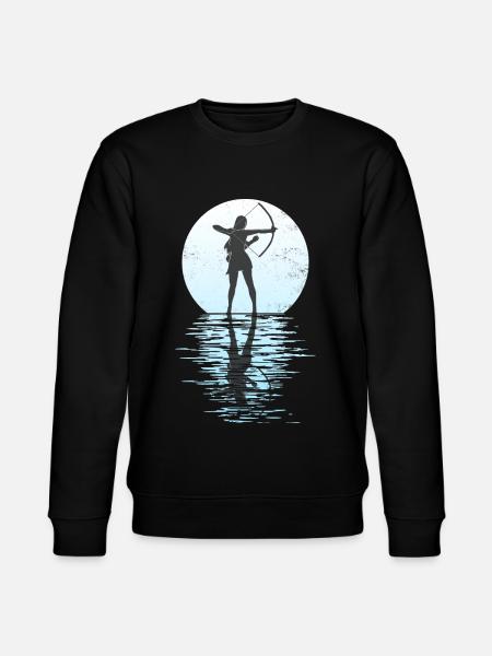 Archery Archery Archery Arrow Arrow - Stanley/Stella CHANGER Unisex Organic Sweatshirt - black