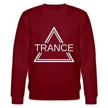 Trance House Party EDM Festival Goa Electro Rave - Sweat bio CHANGER Stanley/Stella Unisexe - bordeaux - Devant - Nik (191cm) & Marisol (170cm)