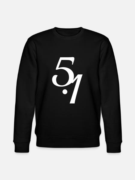 Human Design 5/1 Profile - Stanley/Stella CHANGER Unisex Organic Sweatshirt - black