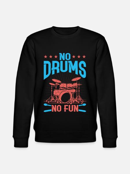 Drummers Drummers Drummers Drummers - Stanley/Stella CHANGER Unisex Organic Sweatshirt - black
