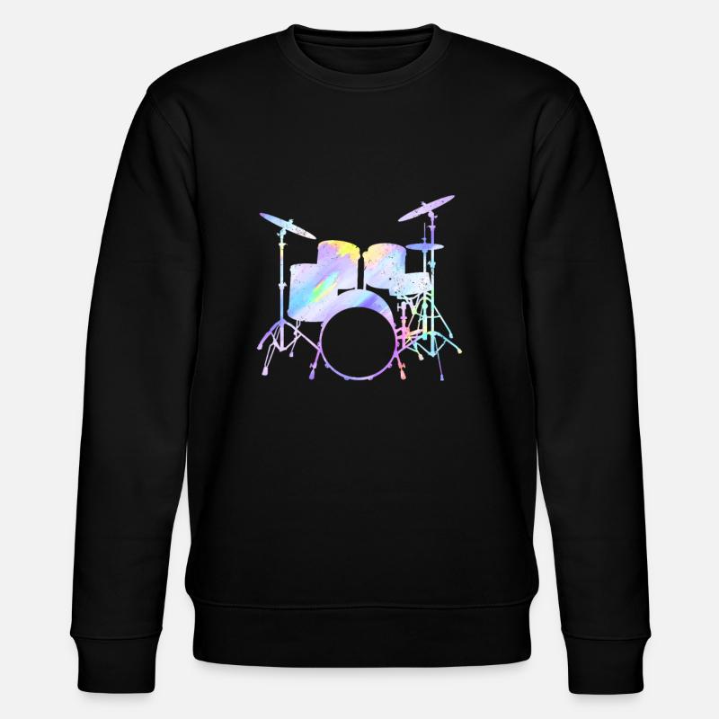 Drummers Drummers Drummers Drummers - Stanley/Stella CHANGER Unisex Organic Sweatshirt - black