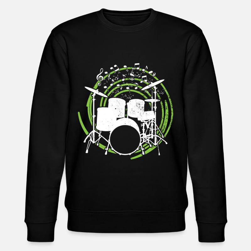 Drummers Drummers Drummers Drummers - Stanley/Stella CHANGER Unisex Organic Sweatshirt - black
