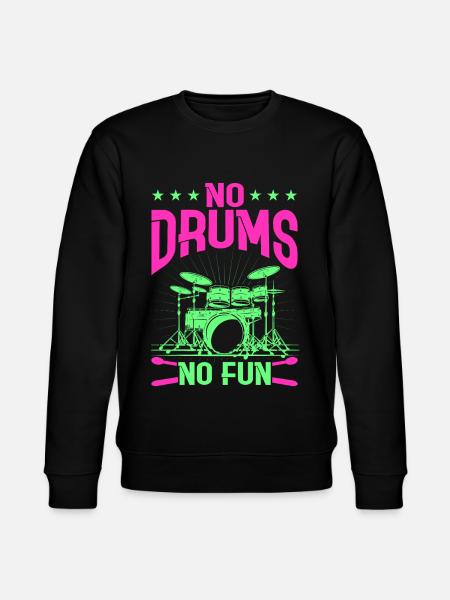 Drummers Drummers Drummers Drummers - Stanley/Stella CHANGER Unisex Organic Sweatshirt - black