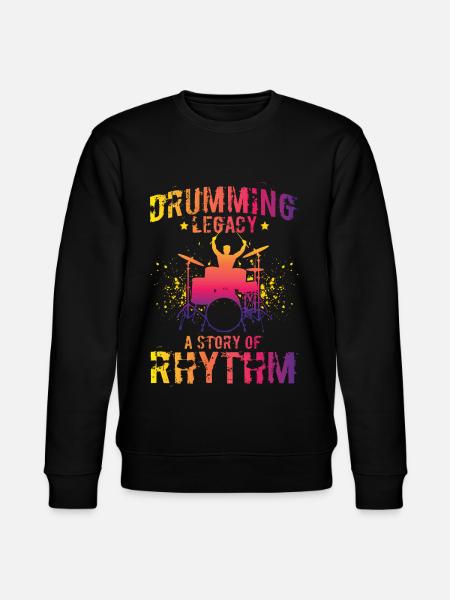 Drummers Drummers Drummers Drummers - Stanley/Stella CHANGER Unisex Organic Sweatshirt - black