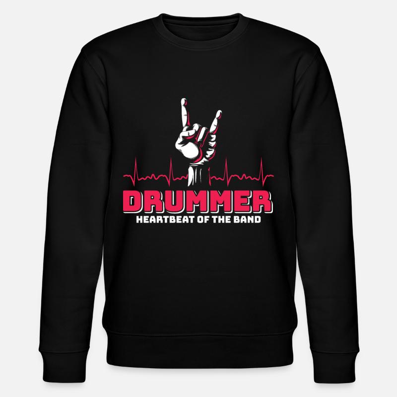 Batteurs Batteurs Batteurs Batteurs - Sweat bio CHANGER Stanley/Stella Unisexe - noir