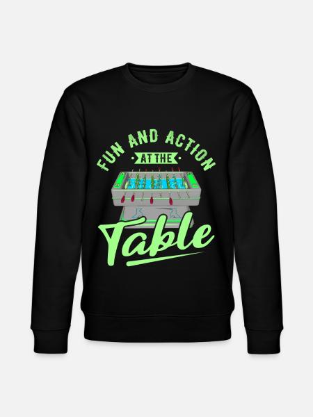 Foosball Gift Fans Wuzler Foosball - Stanley/Stella CHANGER Unisex Organic Sweatshirt - black