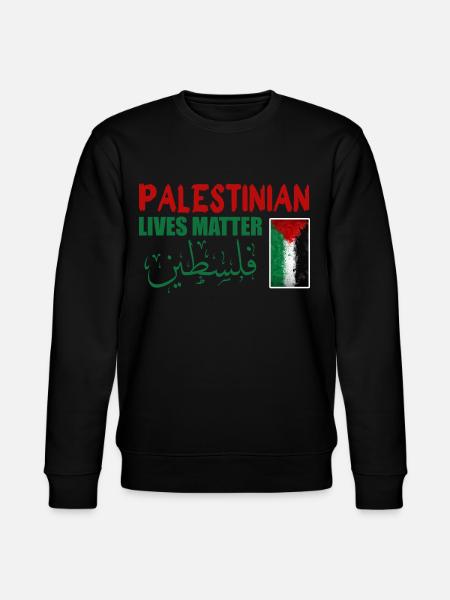 Palestinian Lives Matter - Stanley/Stella Unisex Bio-Sweatshirt CHANGER  - Schwarz