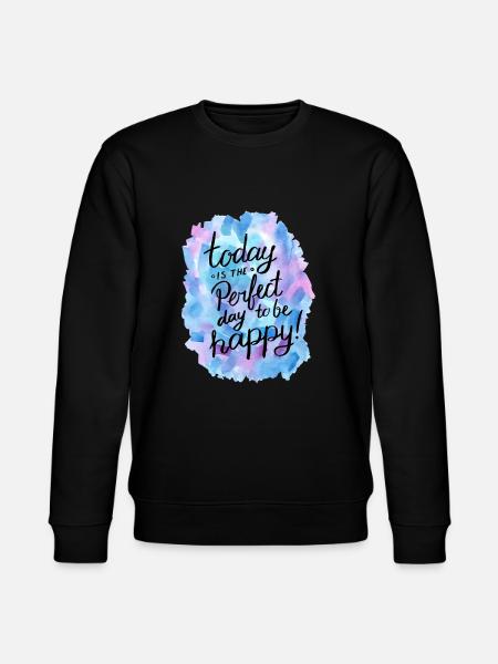 Sayings spell - Stanley/Stella CHANGER Unisex Organic Sweatshirt - black