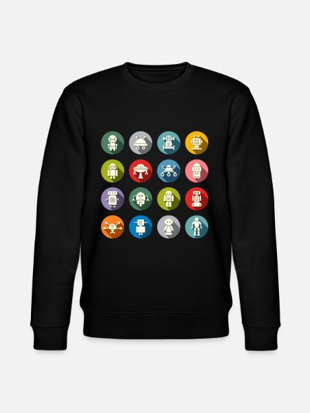 Robot famille - Sweat bio CHANGER Stanley/Stella Unisexe - noir