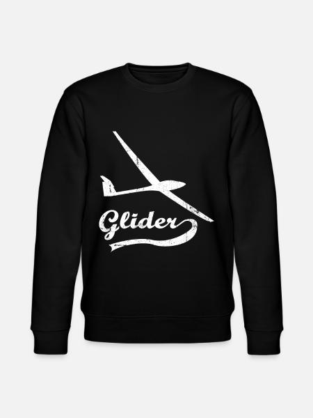 Glider pilot - Stanley/Stella CHANGER Unisex Organic Sweatshirt - black