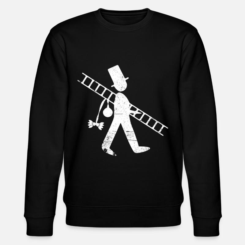 Schornsteinfeger Schlotfeger - Stanley/Stella Unisex Bio-Sweatshirt CHANGER  - Schwarz