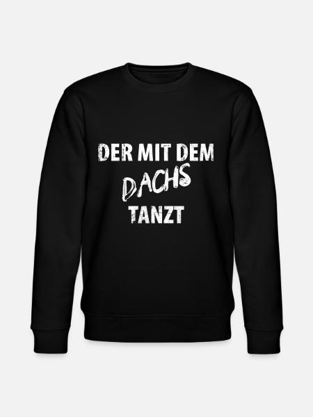 Dachs - Stanley/Stella Unisex Bio-Sweatshirt CHANGER - Schwarz