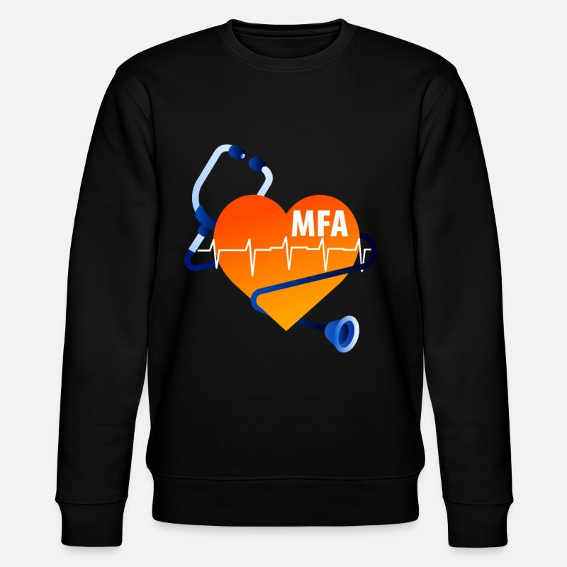 AMFA Assistante médicale - Sweat bio CHANGER Stanley/Stella Unisexe - noir