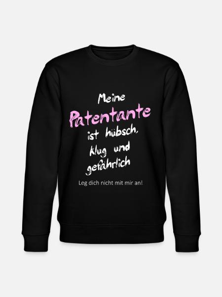 Patentante - Stanley/Stella Unisex Bio-Sweatshirt CHANGER  - Schwarz