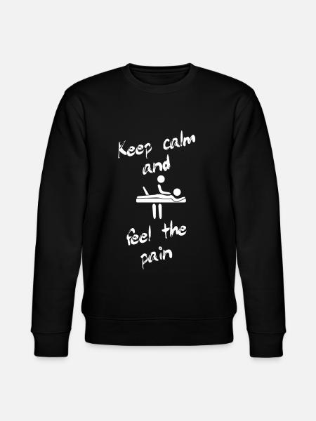 Fizjoterapeuta Humorystyczny prezent Mówienie śmieszne - Ekologiczna bluza unisex Stanley/Stella CHANGER  - czarny