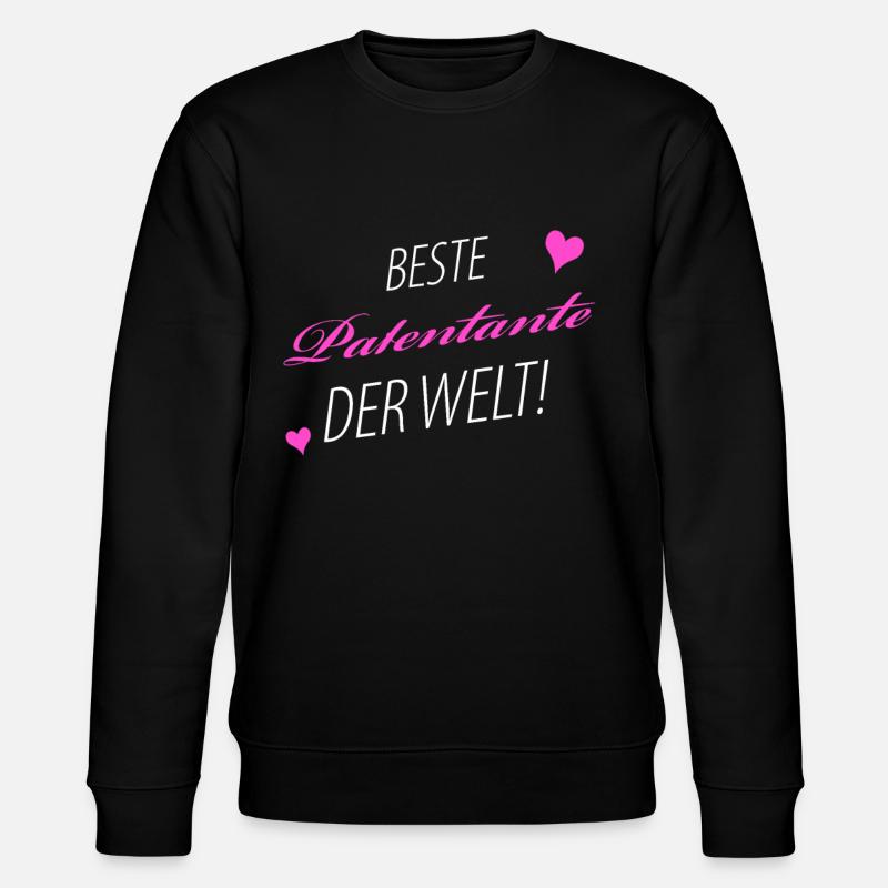 Patentante - Stanley/Stella Unisex Bio-Sweatshirt CHANGER  - Schwarz