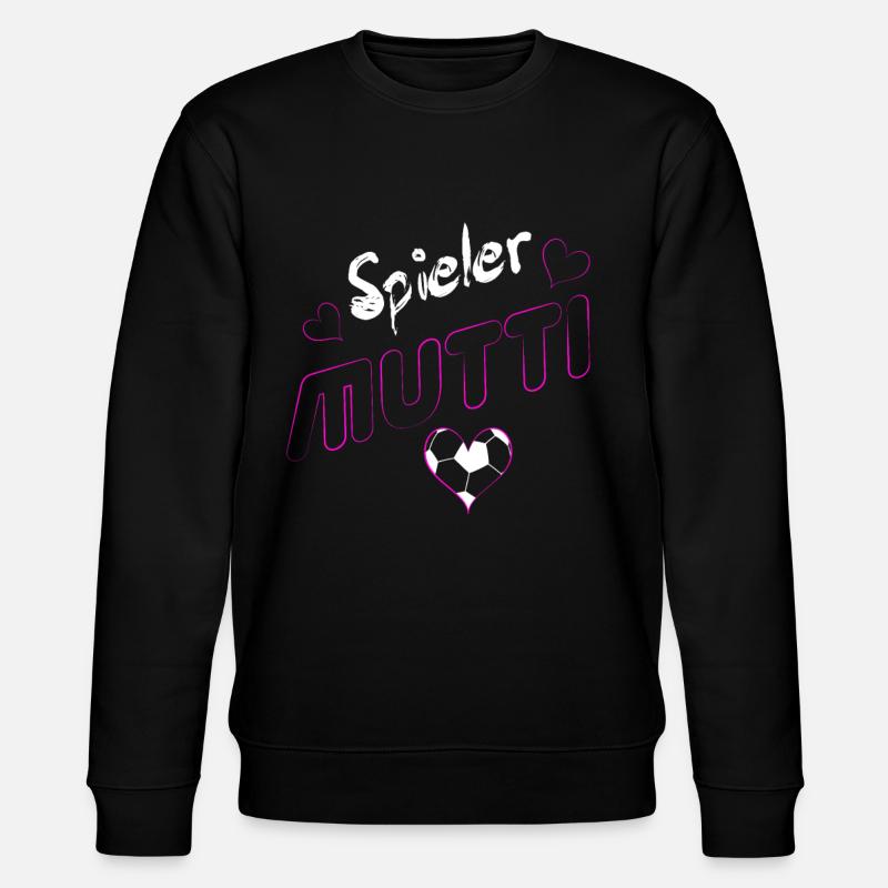 Mama Mutti - Stanley/Stella Unisex Bio-Sweatshirt CHANGER - Schwarz