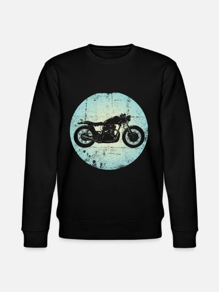 motorcycle - Stanley/Stella CHANGER Unisex Organic Sweatshirt - black