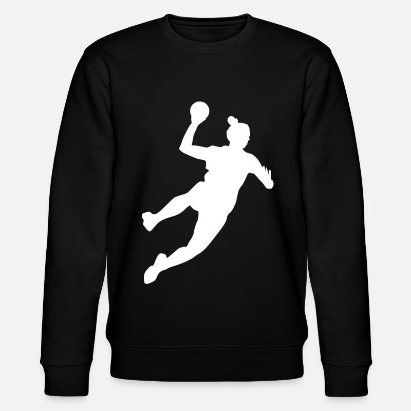 Handball - Stanley/Stella Unisex Bio-Sweatshirt CHANGER  - Schwarz