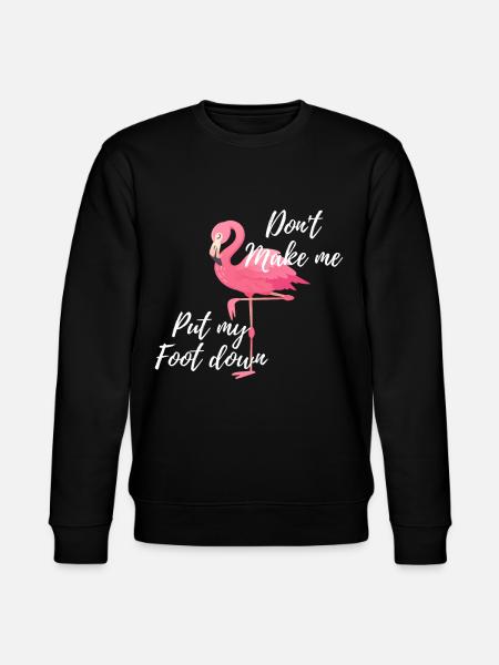 Flamingos flamingo - Stanley/Stella CHANGER Unisex Organic Sweatshirt - black
