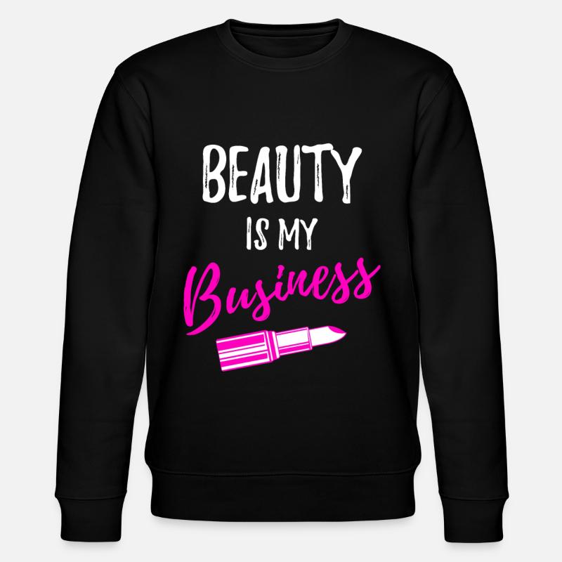 Kosmetikerin Kosmetik kosmetiker - Stanley/Stella Unisex Bio-Sweatshirt CHANGER  - Schwarz