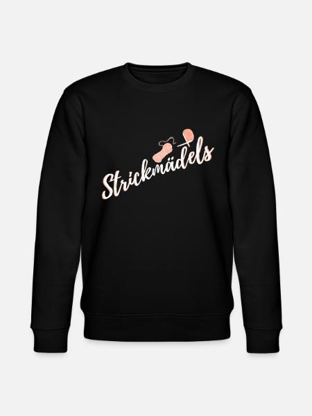 Wolle Stricken - Stanley/Stella Unisex Bio-Sweatshirt CHANGER - Schwarz