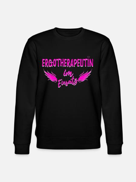 ERGOTHERAPEUTIN - Stanley/Stella Unisex Bio-Sweatshirt CHANGER  - Schwarz