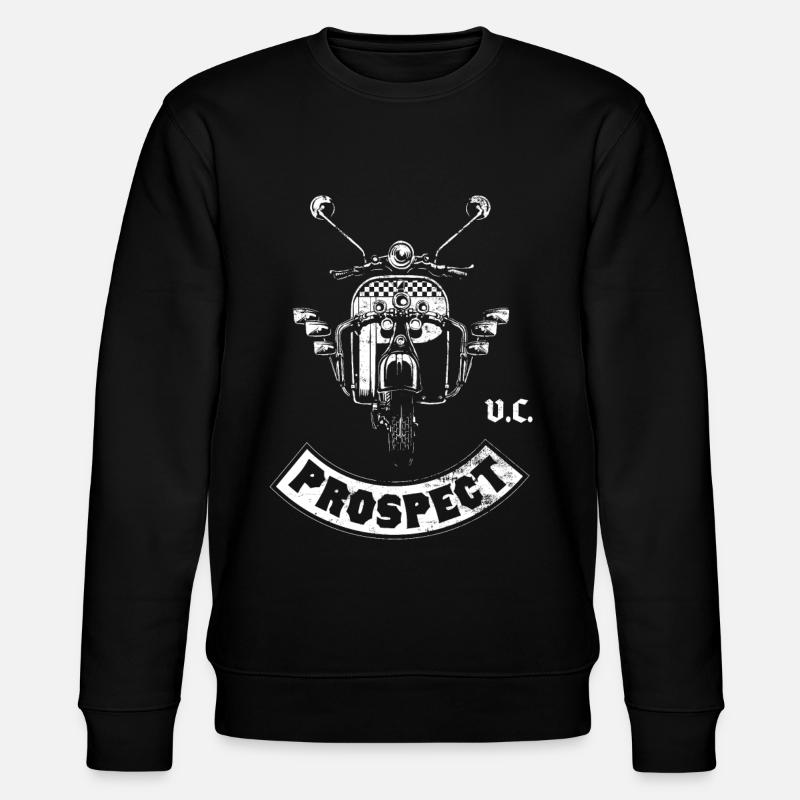 Scooter Roller Mod MC - Stanley/Stella CHANGER Unisex Organic Sweatshirt - black