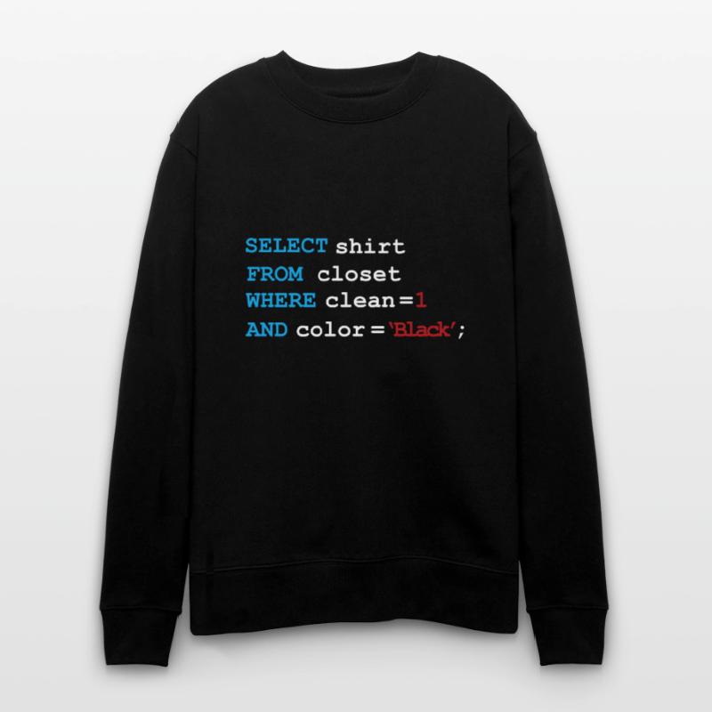 Développeur Devops matin routine SQL Select Sweat bio CHANGER Stanley/Stella Unisexe