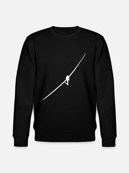 Glider pilot glider flying glider - Stanley/Stella CHANGER Unisex Organic Sweatshirt - black