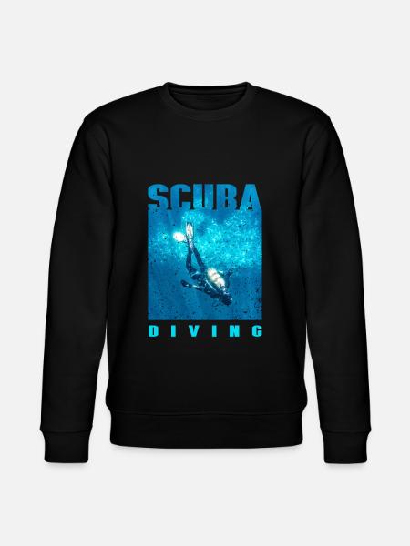 Scuba diving Scuba dive - Stanley/Stella CHANGER Unisex Organic Sweatshirt - black