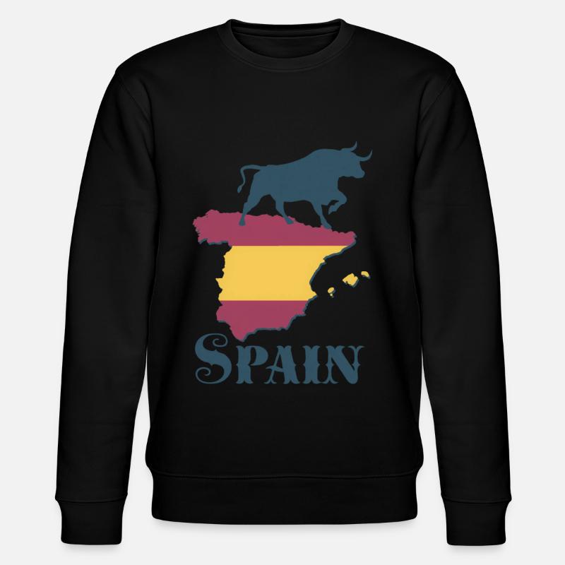 Espagne - Sweat bio CHANGER Stanley/Stella Unisexe - noir