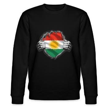 Kurdistan Kurd Kurdes Kurdes Gift - Sweat bio CHANGER Stanley/Stella Unisexe - noir - Devant - Nik (191cm) & Marisol (170cm)