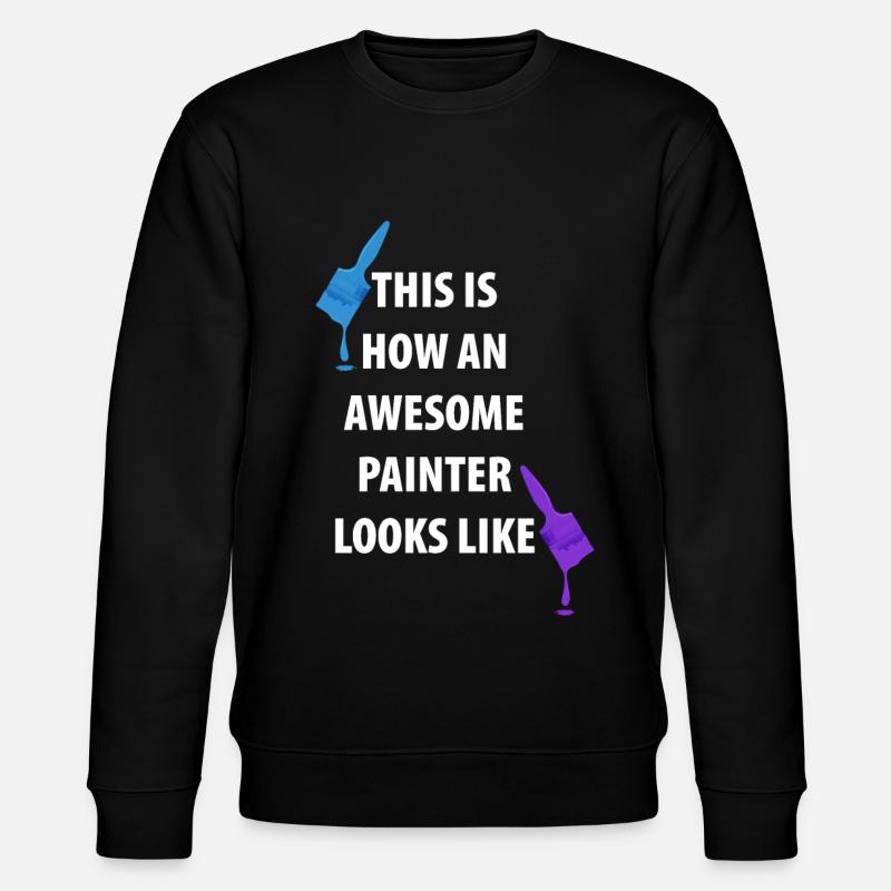 Peintres et peintres Peintres Cadeaux - Sweat bio CHANGER Stanley/Stella Unisexe - noir